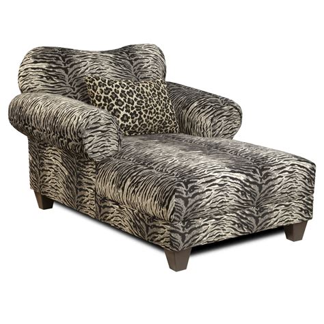 animal print chaise lounge furniture.